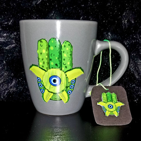 Pickled Hamsa Mug